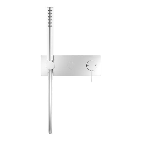 Nero Mecca Wall Mounted Shower Mixer Diverter System with Handshower - Chrome / NR221903eCH