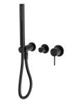 Nero Mecca Wall Mounted Shower Mixer Diverter System with Handshower (Seperate Backplate) - Matte Black / NR221903fMB
