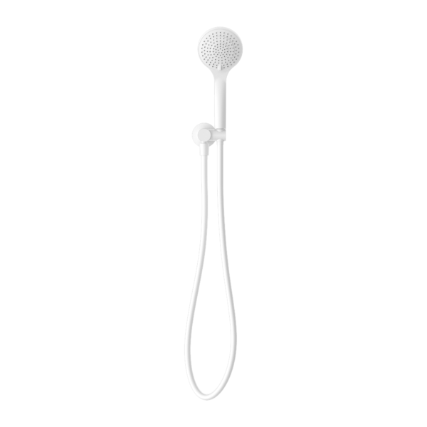 Nero Mecca Handshower on Bracket with Air Shower - Matte White / NR221905MW