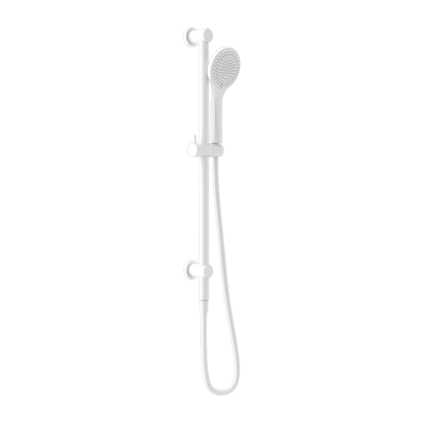 Nero Mecca Rail Shower with Air Shower - Matte White / NR221905aMW