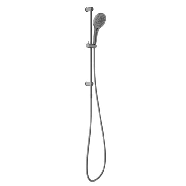 Nero Mecca Rail Shower with Opal Handset - Gunmetal / NR221905dGM