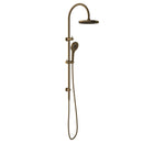 Nero Mecca Twin Shower with Opal Handset - Brushed Bronze / NR221905eBZ