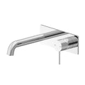 Nero Mecca Wall Mixer Set Basin/Bath 230mm - Chrome
