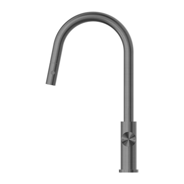 Nero Mecca Pull Down  Sink Mixer - Gunmetal Grey / NR221908GM