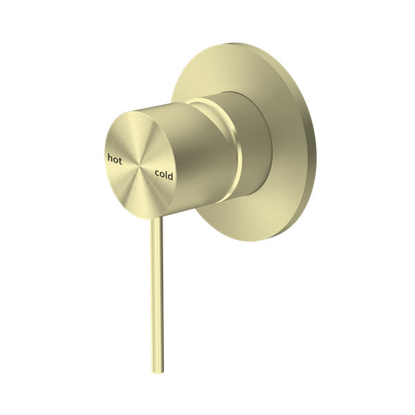 Nero Mecca Shower / Bath Wall Mixer - Brushed Gold / NR221911BG