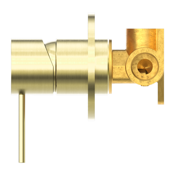 Nero Mecca Shower / Bath Wall Mixer - Brushed Gold / NR221911BG