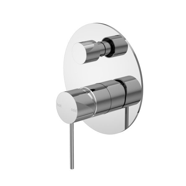 Nero Mecca Shower / Bath Wall Mixer with Diverter -Chrome / NR221909aCH