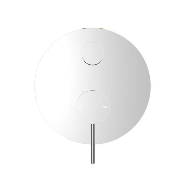 Nero Mecca Shower / Bath Wall Mixer with Diverter -Chrome / NR221909aCH