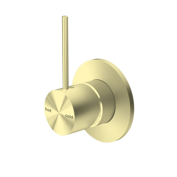 Nero Mecca Up Shower / Bath Wall Mixer - Brushed Gold / NR221909bBG