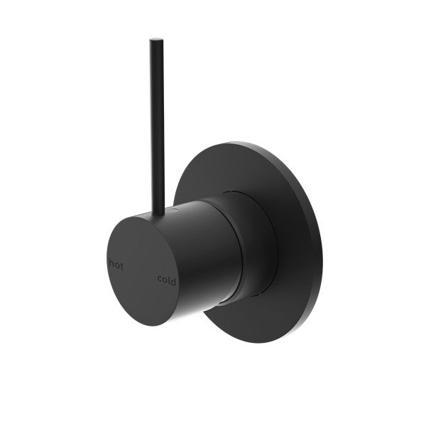 Nero Mecca Up Shower / Bath Wall Mixer - Matte Black / NR221909bMB