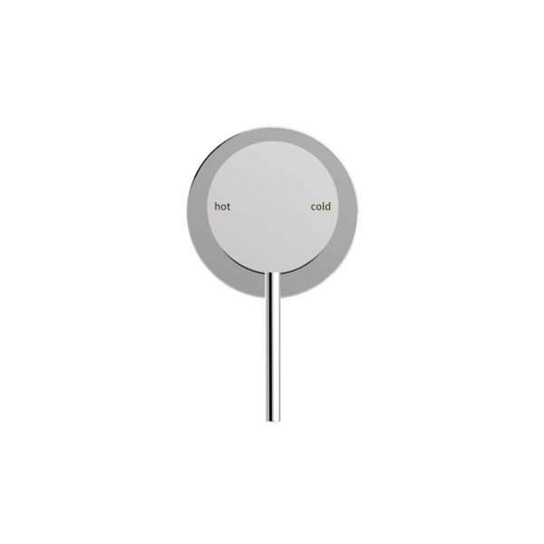 Nero Mecca Shower / Bath Wall Mixer with 60mm Plate - Chrome / NR221909hCH