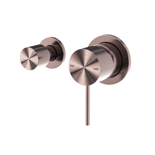 Nero Mecca Shower Mixer with Horizontal 2 Way Diverter - Brushed Bronze / NR221909uBZ