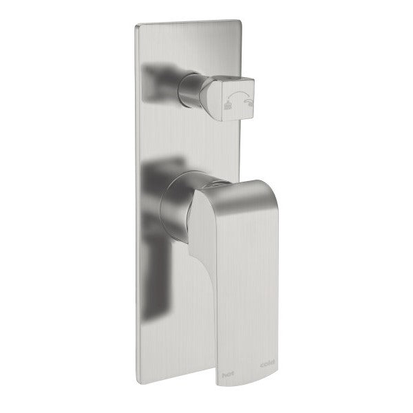 Fresh Shower/Bath Diverter Mixer, Brushed Nickel