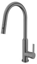 Nero Pearl Sink Mixer with Pull Out Spray - Gunmetal Grey / NR231708GM