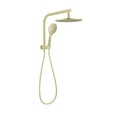 Dolce Twin Short Combination Shower, 250mm Overhead & Handset, Brushed Gold