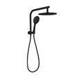 Dolce Twin Short Combination Shower, 250mm Overhead & Handset, Matte Black