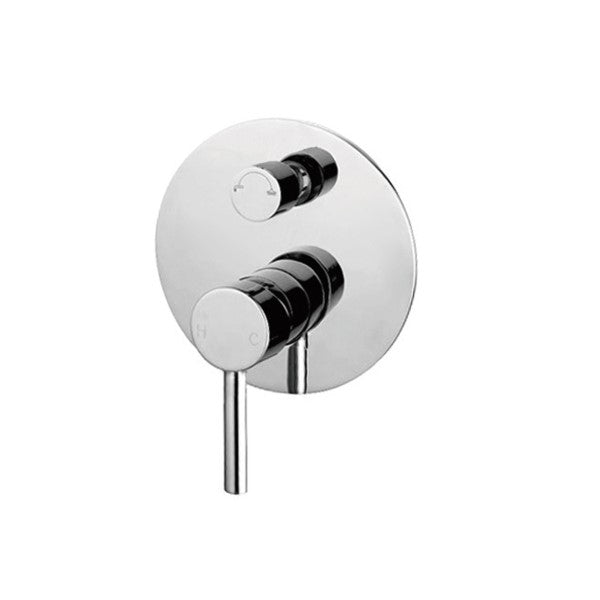 Dolce Shower/Bath Mixer with Diverter, Chrome