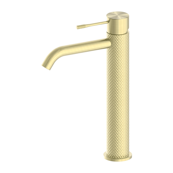 Nero Opal Tall / Vessel Basin Mixer - Brushed Gold PVD NR251901aBG