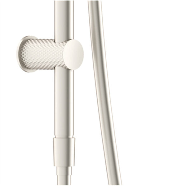 Nero Opal Rail Shower with Air Shower - Brushed Nickel / NR251905aBN