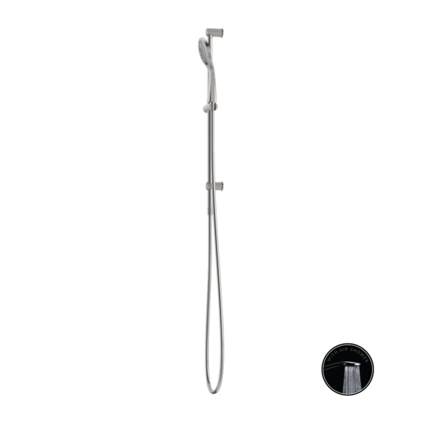Nero Opal Rail Shower with Air Shower - Brushed Nickel / NR251905aBN