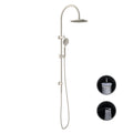 Nero Opal Air Combination Twin Shower Set Brushed Nickel, NR251905bBN