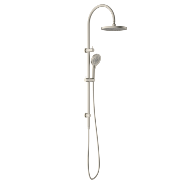 Nero Opal Combination Twin Shower Set Brushed Nickel, NR251905eBN