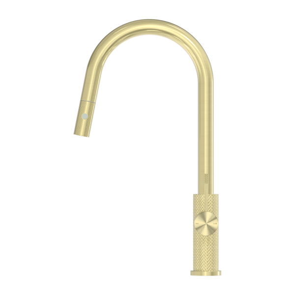 Nero Opal Pull Down Sink Mixer - Brushed Gold PVD, NR251908BG