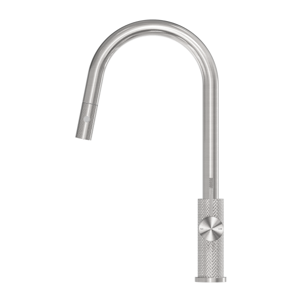 Nero Opal Pull Down Sink Mixer - Brushed Nickel PVD, NR251908BN