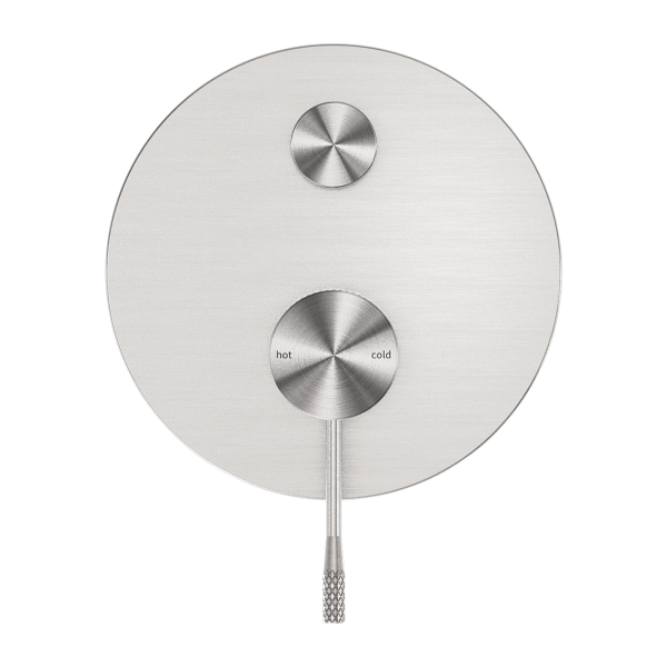 Nero Opal Shower Mixer with Diverter - Brushed Nickel PVD NR251909aBN