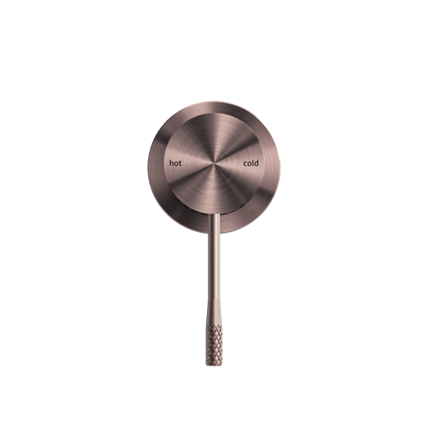 Nero Opal Shower Mixer with 60mm Plate - Brushed Bronze PVD NR251909hBZ