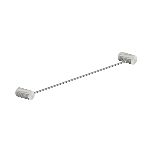 Nero Opal Single Towel Rail 600mm - Brushed Nickel / NR2524BN