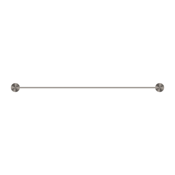 Nero Opal Double Towel Rail 600mm - Brushed Nickel / NR2524dBN