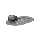Nero Opal Soap Dish - Graphite / NR2581GR