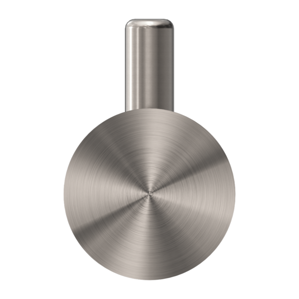 Nero Opal Robe Hook - Brushed Nickel / NR2582BN