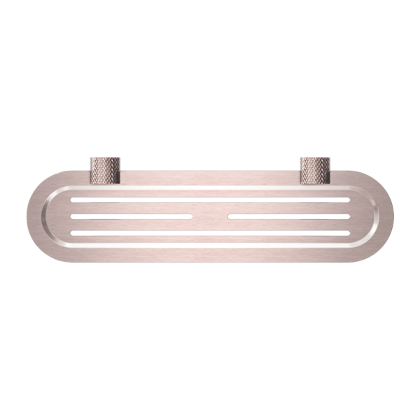 Nero Opal Metal Shower Shelf - Brushed Bronze / NR2587aBZ