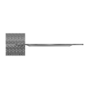Nero Opal Metal Shower Shelf - Graphite / NR2587aGR