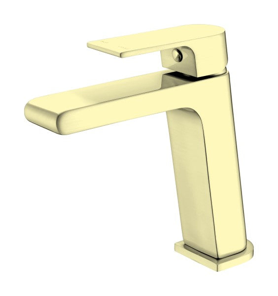 Nero Bianca Basin Mixer - Brushed Gold / NR321501BG