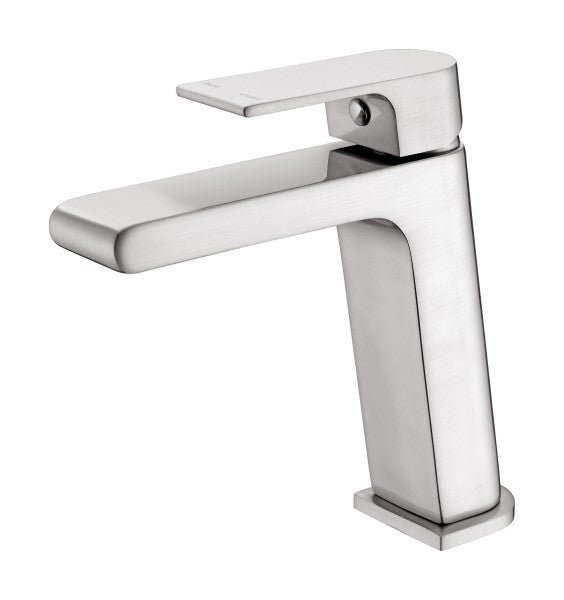 Nero Bianca Basin Mixer - Brushed Nickel / NR321501BN