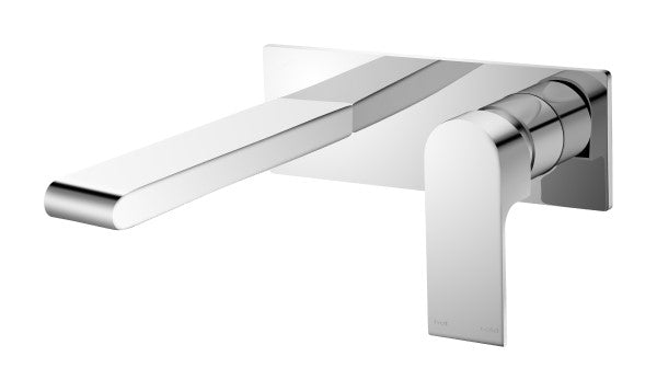 Nero Bianca Wall Mixer 200mm Spout - Chrome / NR321507aCH
