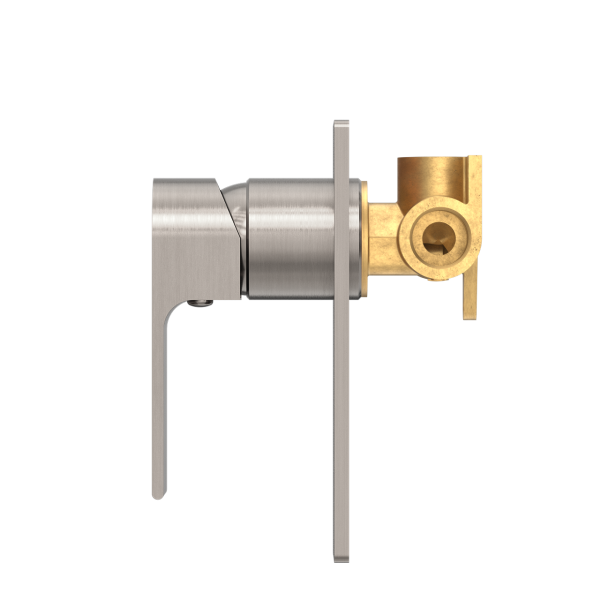 Nero Bianca Shower / Bath Mixer - Brushed Nickel / NR321511BN