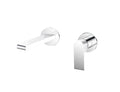 Nero Bianca Wall Mixer 200mm Spout Separate Backplates - Chrome / NR321509eCH