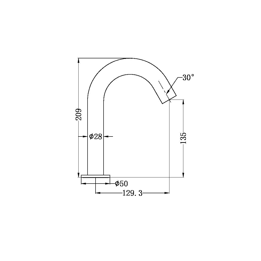 Nero Mecca Sensor Basin Tap - Brushed Bronze / NR402BZ