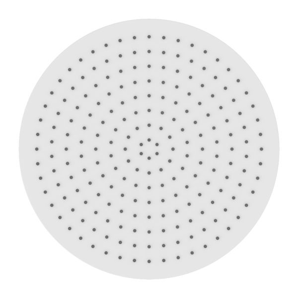 Nero Opal Air Shower Head - Matte White / NR508076MW