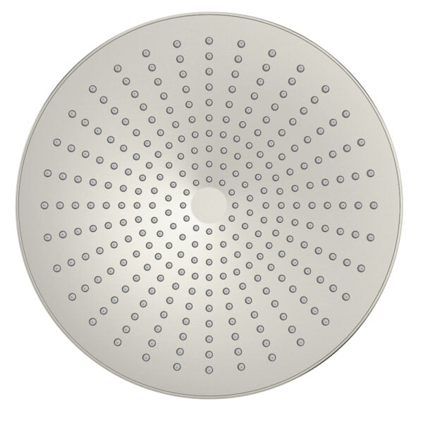 Nero Opal 250mm Round Shower Head - Brushed Nickel / NR508079BN