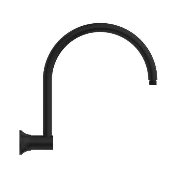 Nero York Shower Arm Only - Matte Black / NR508MB
