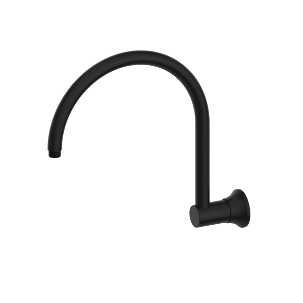 Nero York Shower Arm Only - Matte Black / NR508MB
