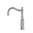 Nero York Basin Mixer Hook Spout - Chrome (Handle Options)