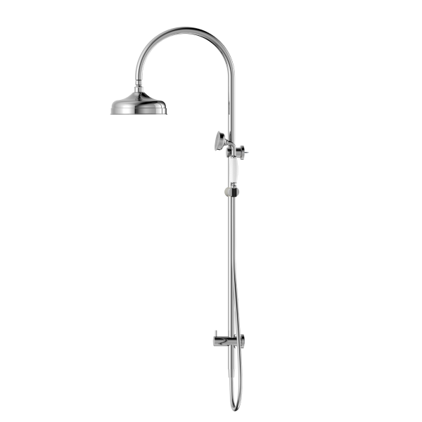 Nero York Twin Shower - Chrome (Handle Options)