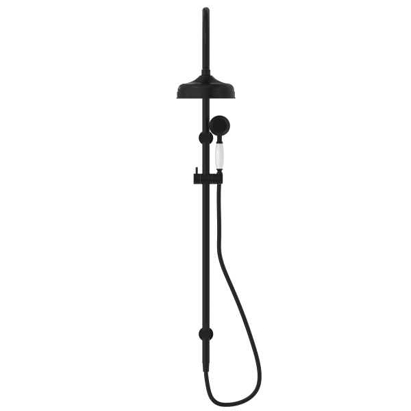 Nero York Twin Shower - Matte Black (Handle Options)