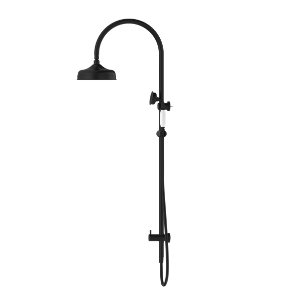 Nero York Twin Shower - Matte Black (Handle Options)